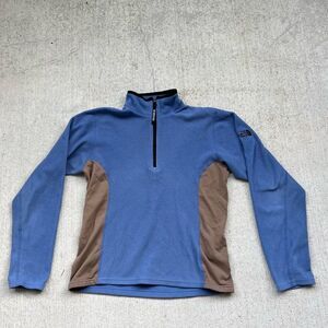 Vintage the north face polar tech fleece quarter zip women’s M
